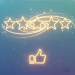 Online Bewertungen Sterne Daumen hoch